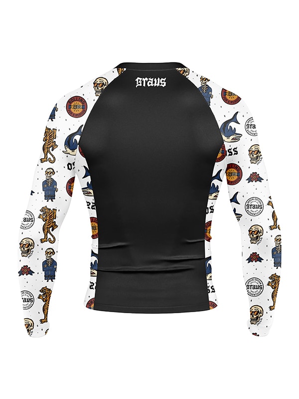 Chill and Jiu No Gi Rash Guard Langarm