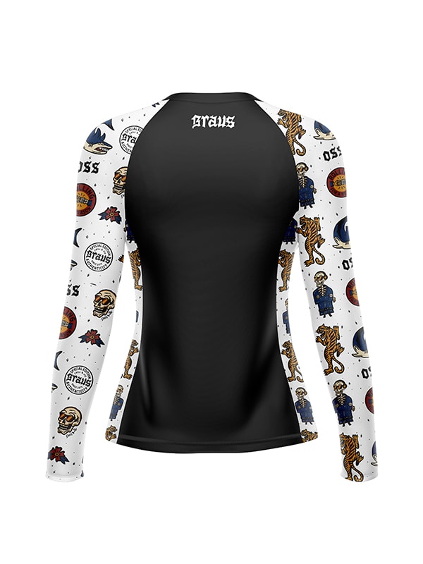 Chill and Jiu No Gi Rash Guard Langarm