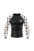 Chill and Jiu No Gi Rash Guard Langarm