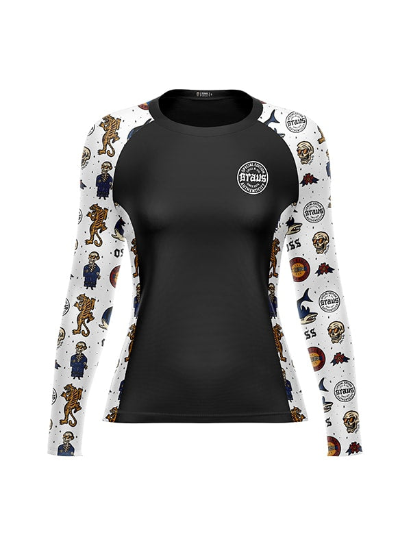 Chill and Jiu No Gi Rash Guard Langarm