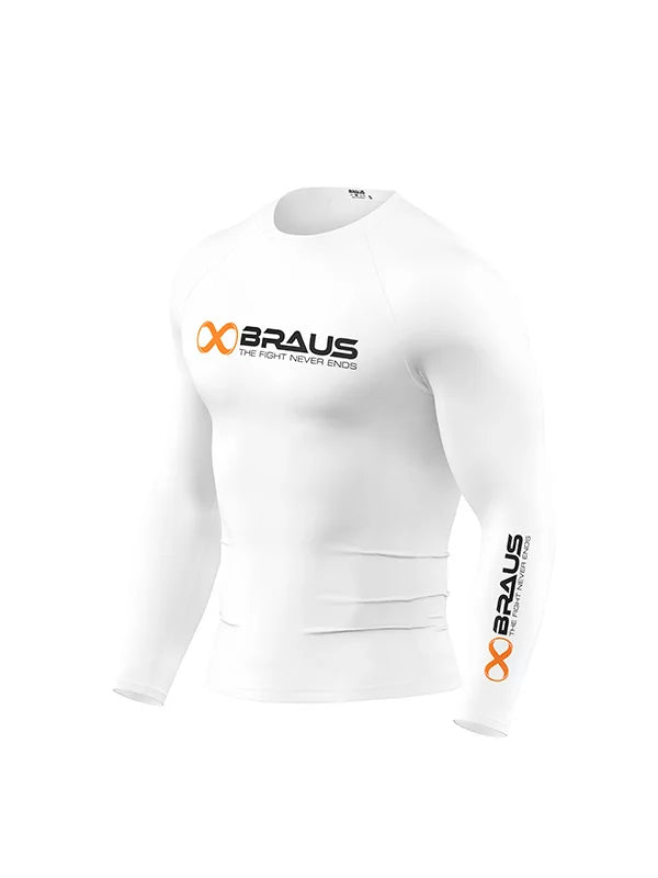 Ranked No Gi Rash Guard Long Sleeve