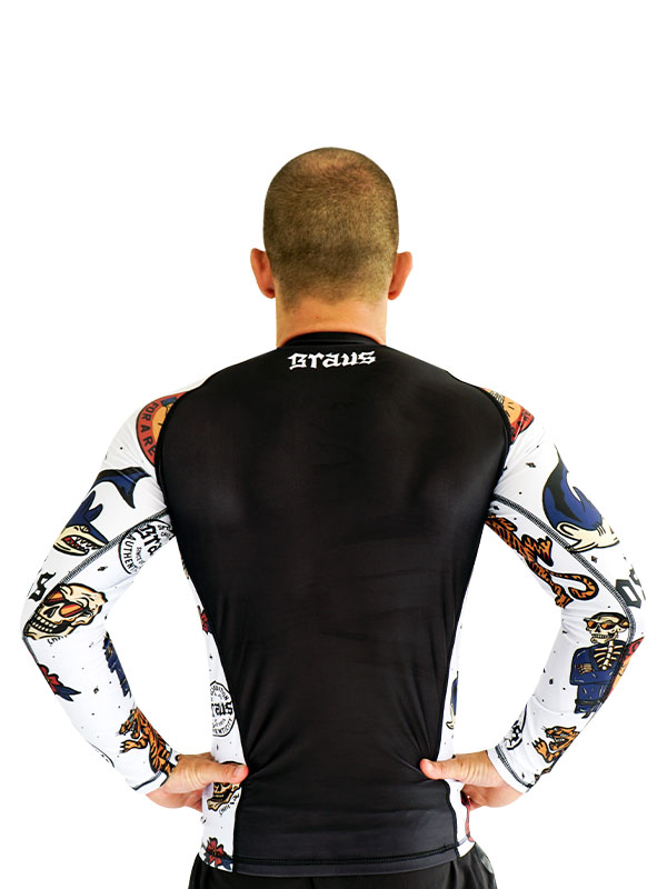 Chill and Jiu No Gi Rash Guard Langarm