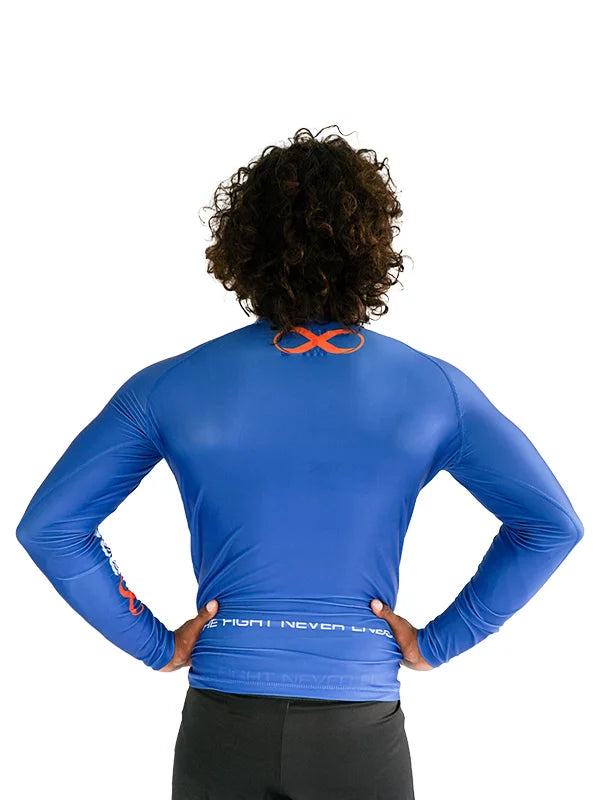 Ranked No Gi Rash Guard Long Sleeve