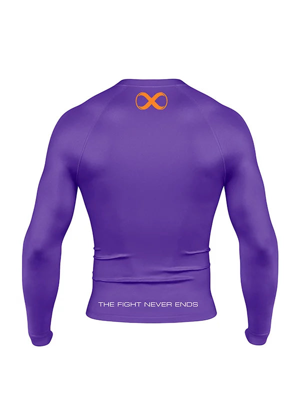 Ranked No Gi Rash Guard Long Sleeve