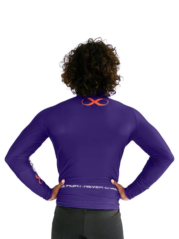 Ranked No Gi Rash Guard Long Sleeve