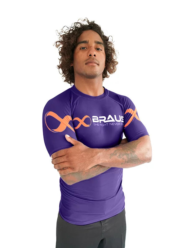 Ranked No Gi Rash Guard Short Sleeve