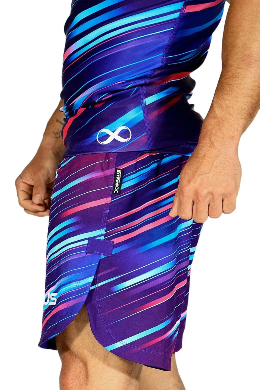 Neon Strike No Gi Fight Shorts