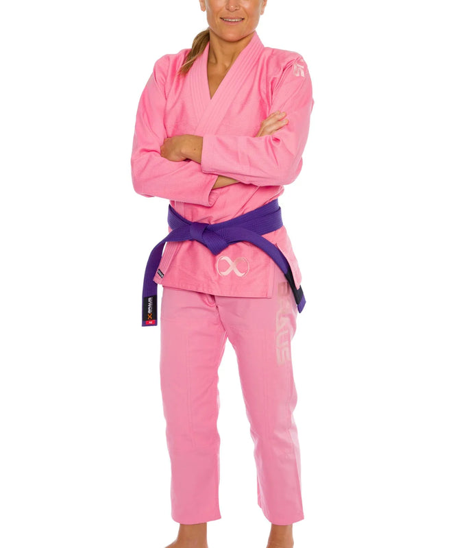 Braus Fight Europe Jiu Jitsu Titanium Pink - Women's Jiu Jitsu Gi