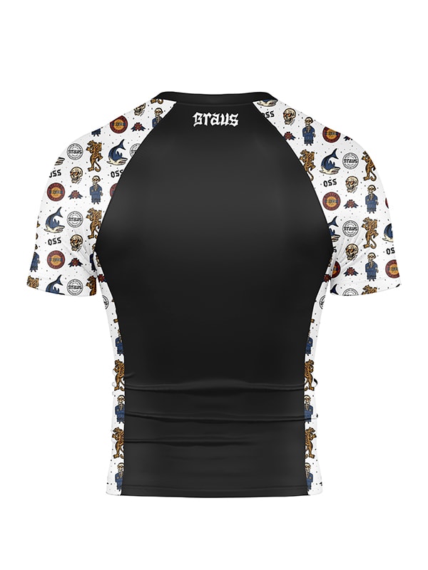 Chill and Jiu No Gi Rash Guard Kurzarm