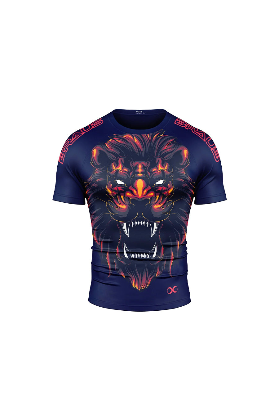 Lion No Gi Rash Guard Kurzarm