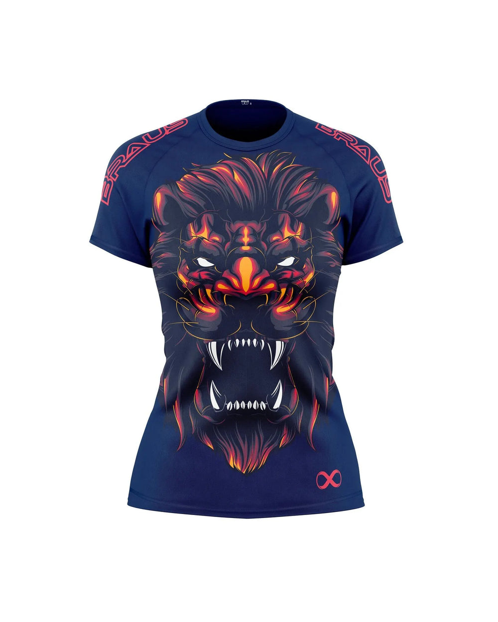 Lion No Gi Rash Guard Kurzarm