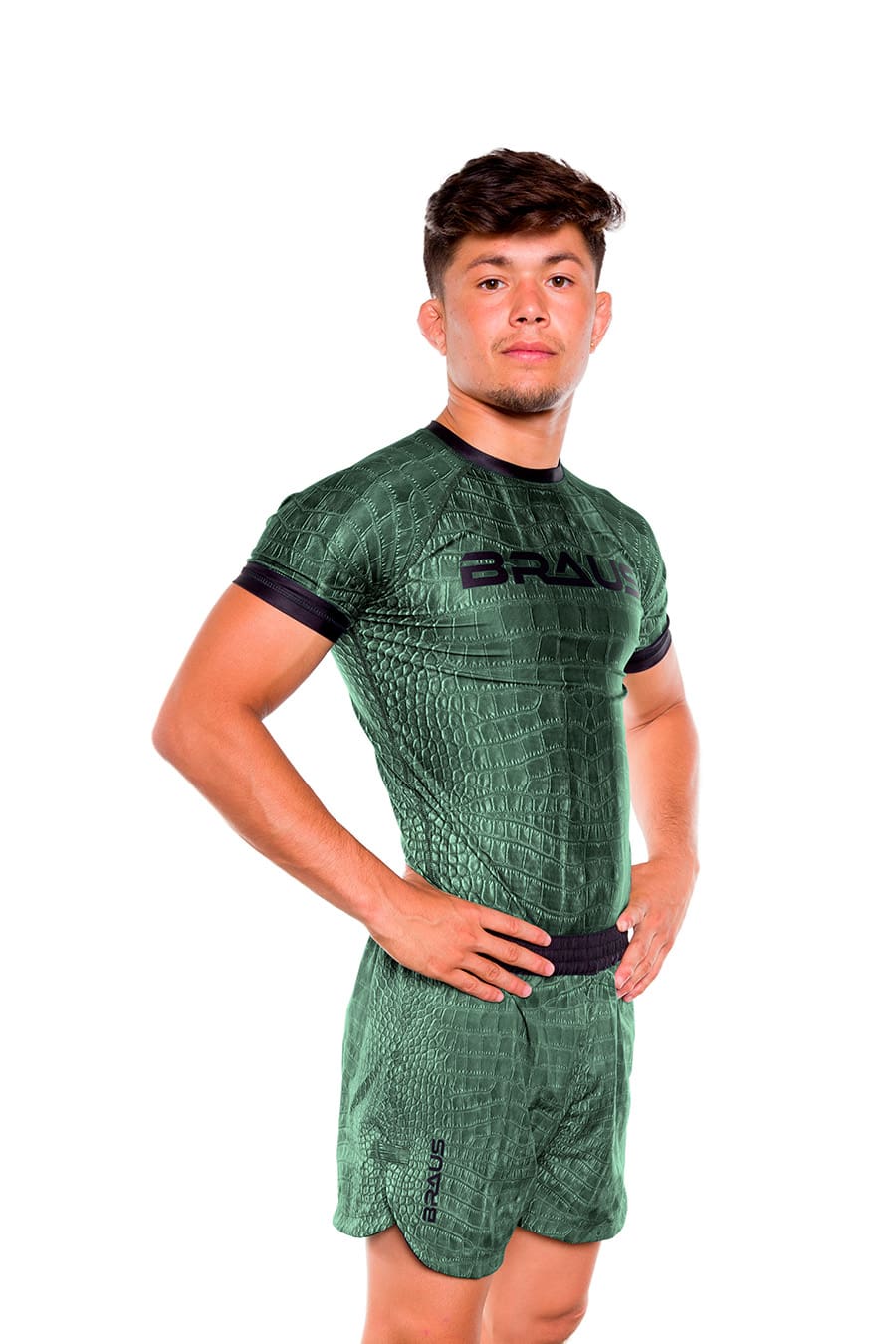 Crocodile No Gi Rash Guard Kurzarm