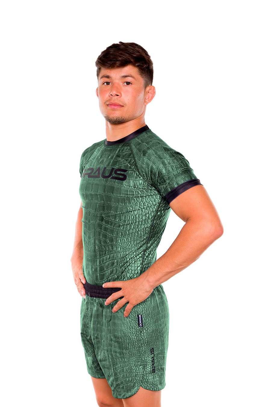 Crocodile No Gi Rash Guard Kurzarm