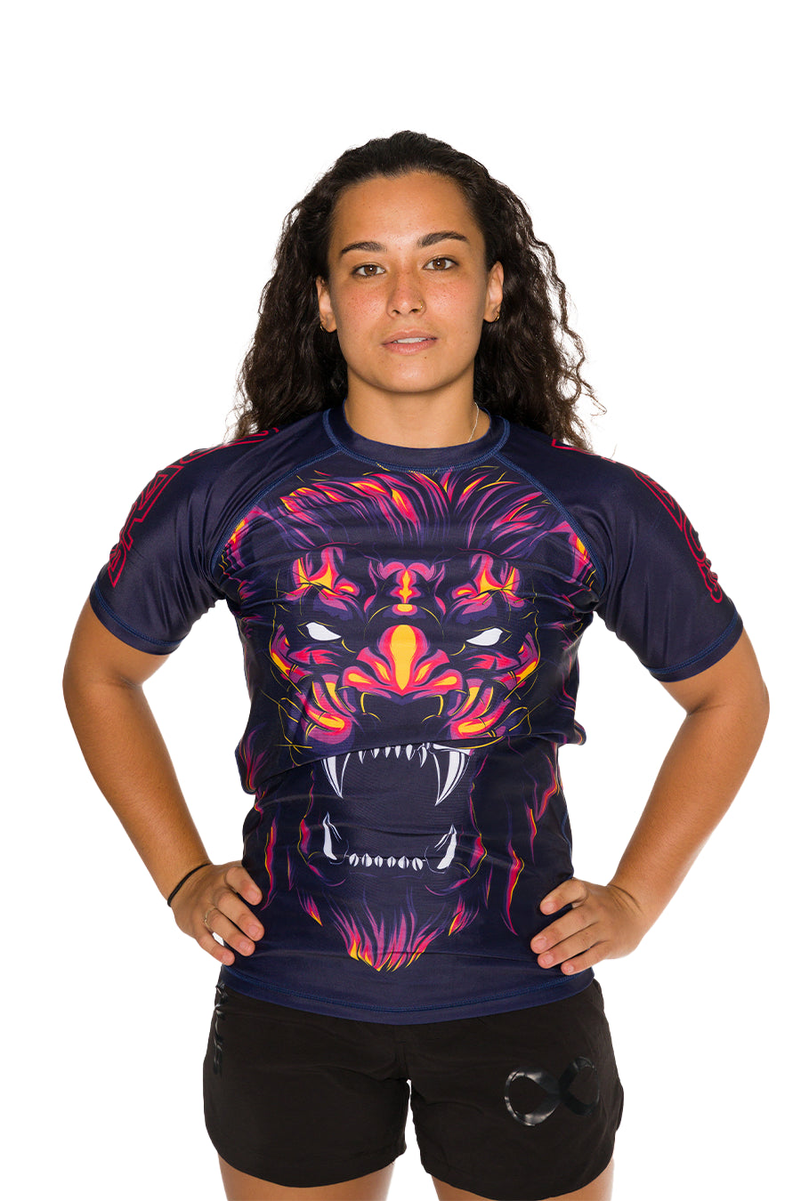 Lion No Gi Rash Guard Kurzarm