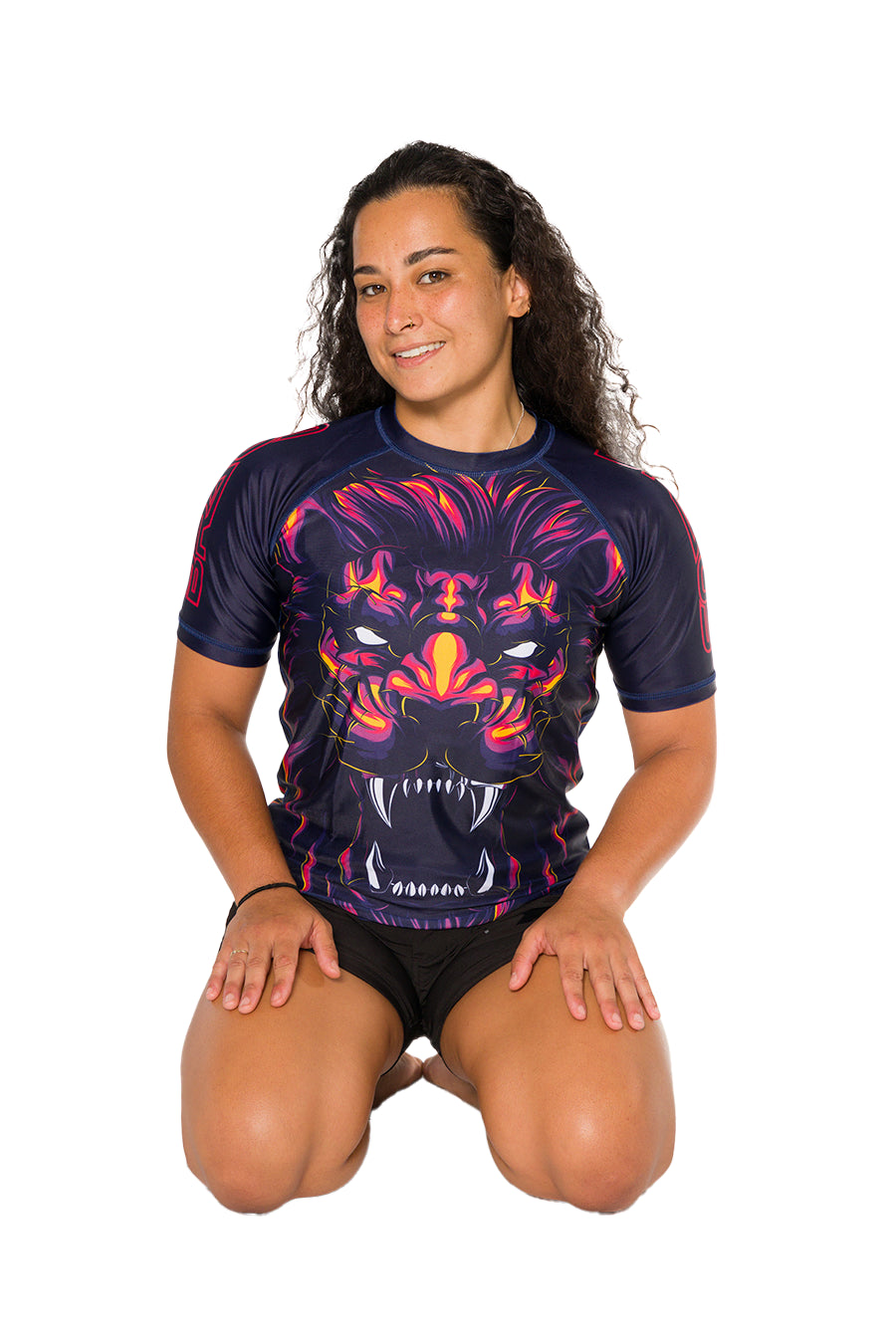 Lion No Gi Rash Guard Short Sleeve