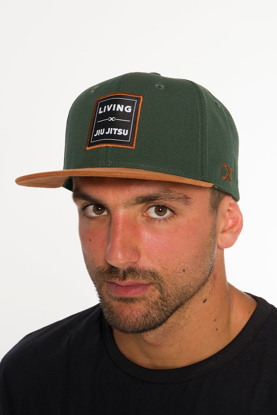 Living Jiu Jitsu Snapback Hat Army Green