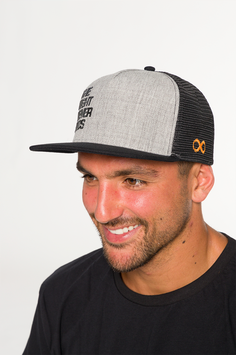 The Fight Never Ends Snapback Trucker Hat