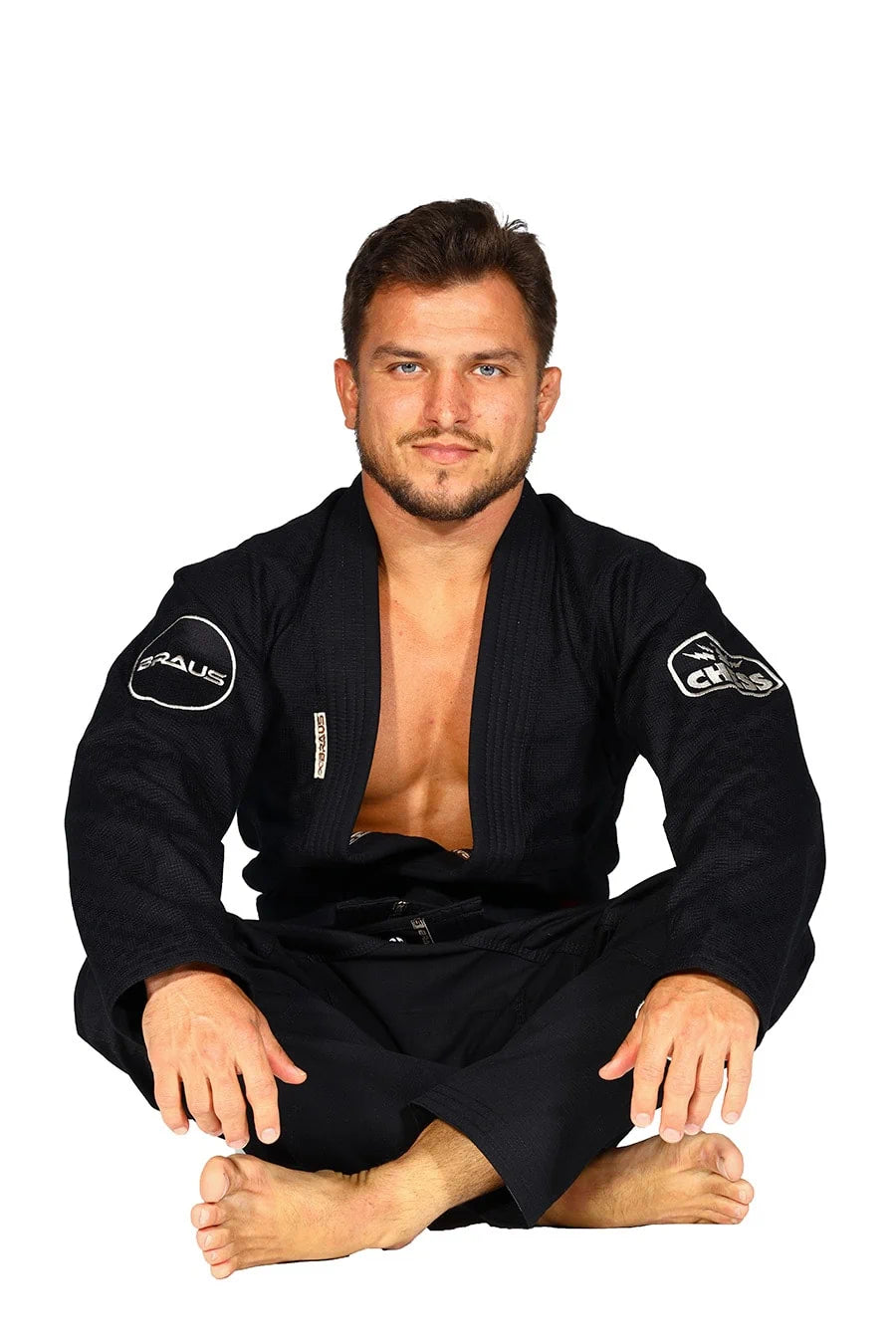 Braus Fight Europe Chess BJJ Gi Black