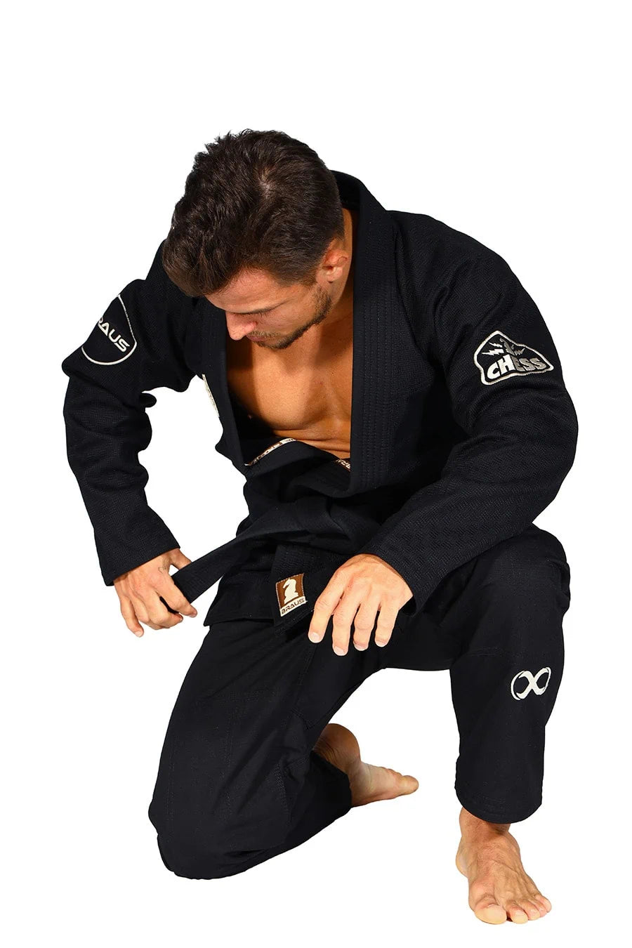 Braus Fight Europe Chess BJJ Gi Black