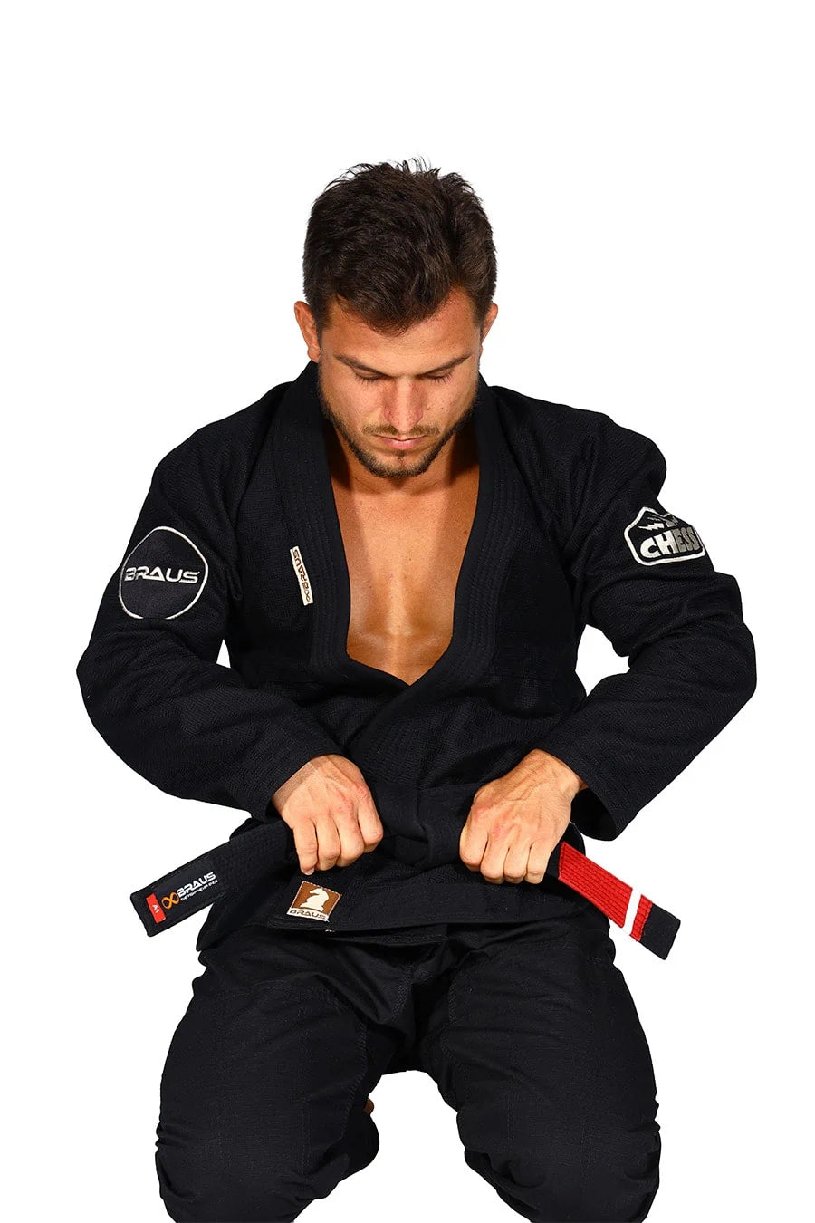 Braus Fight Europe Chess BJJ Gi Black