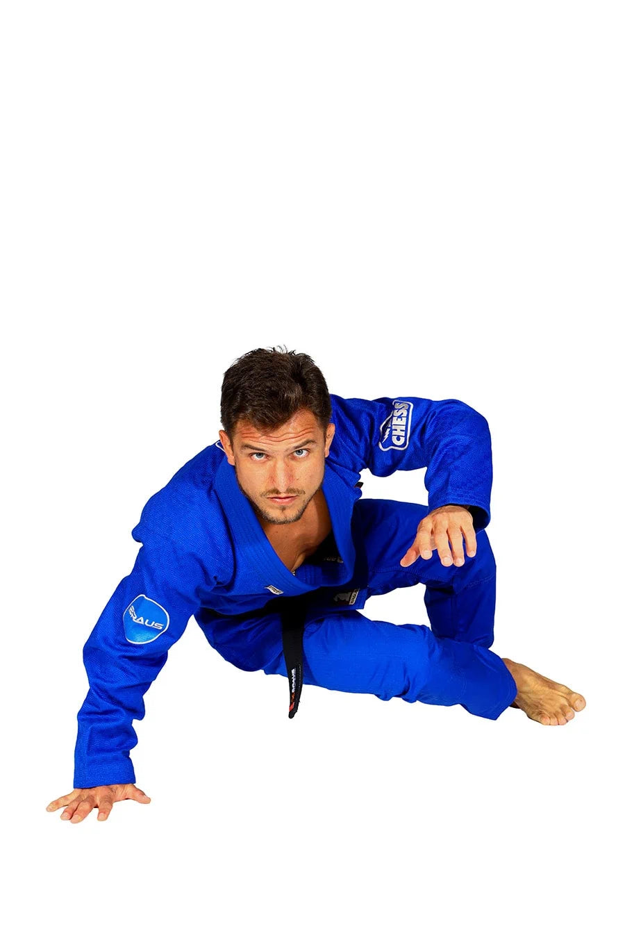 Braus Fight Europe Chess BJJ Gi Blue