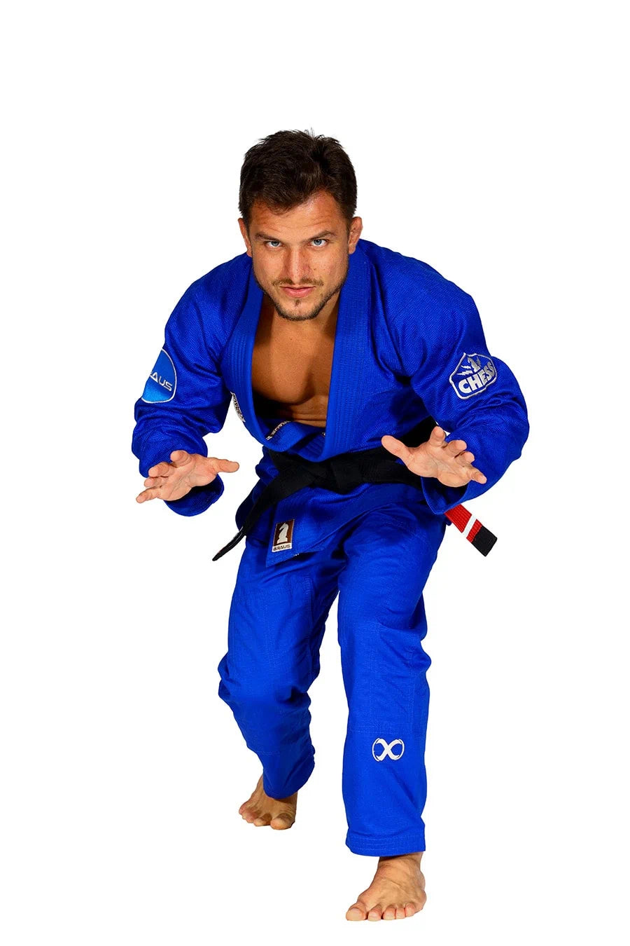 Braus Fight Europe Chess BJJ Gi Blue