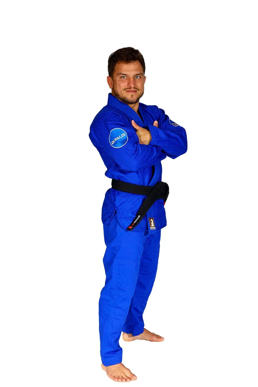 Braus Fight Europe Chess BJJ Gi Blue