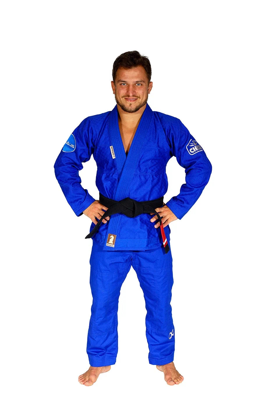 Braus Fight Europe Chess BJJ Gi Blue