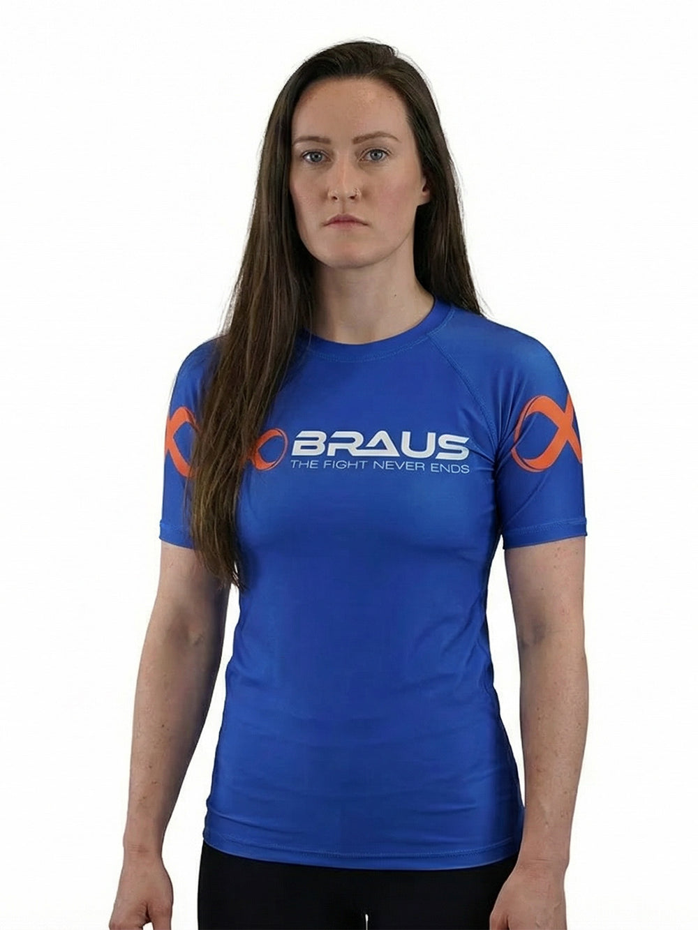 Ranked Women's No Gi Rash Guard Short Sleeve