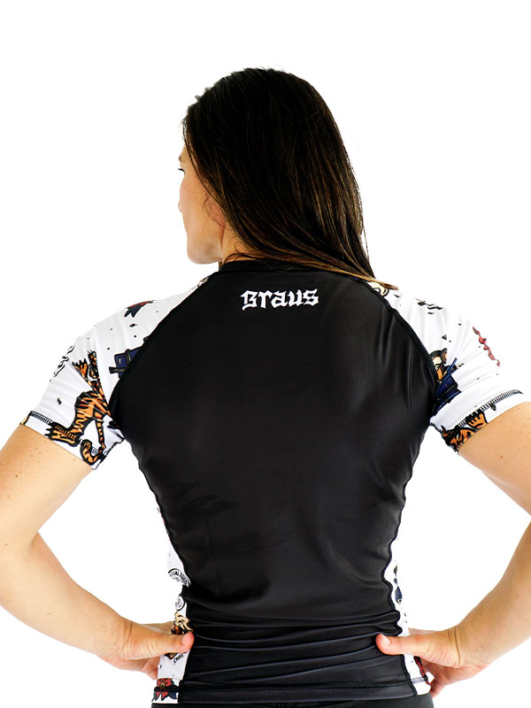 Chill and Jiu No Gi Rash Guard Short Sleeve
