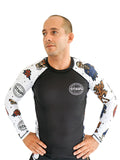 Chill and Jiu No Gi Rash Guard Long Sleeve